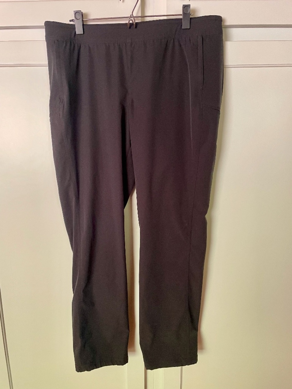 Kuhl Freeflex Dash Pants Women's XL Reg Black Lightweight Drawstring Hiking 6496